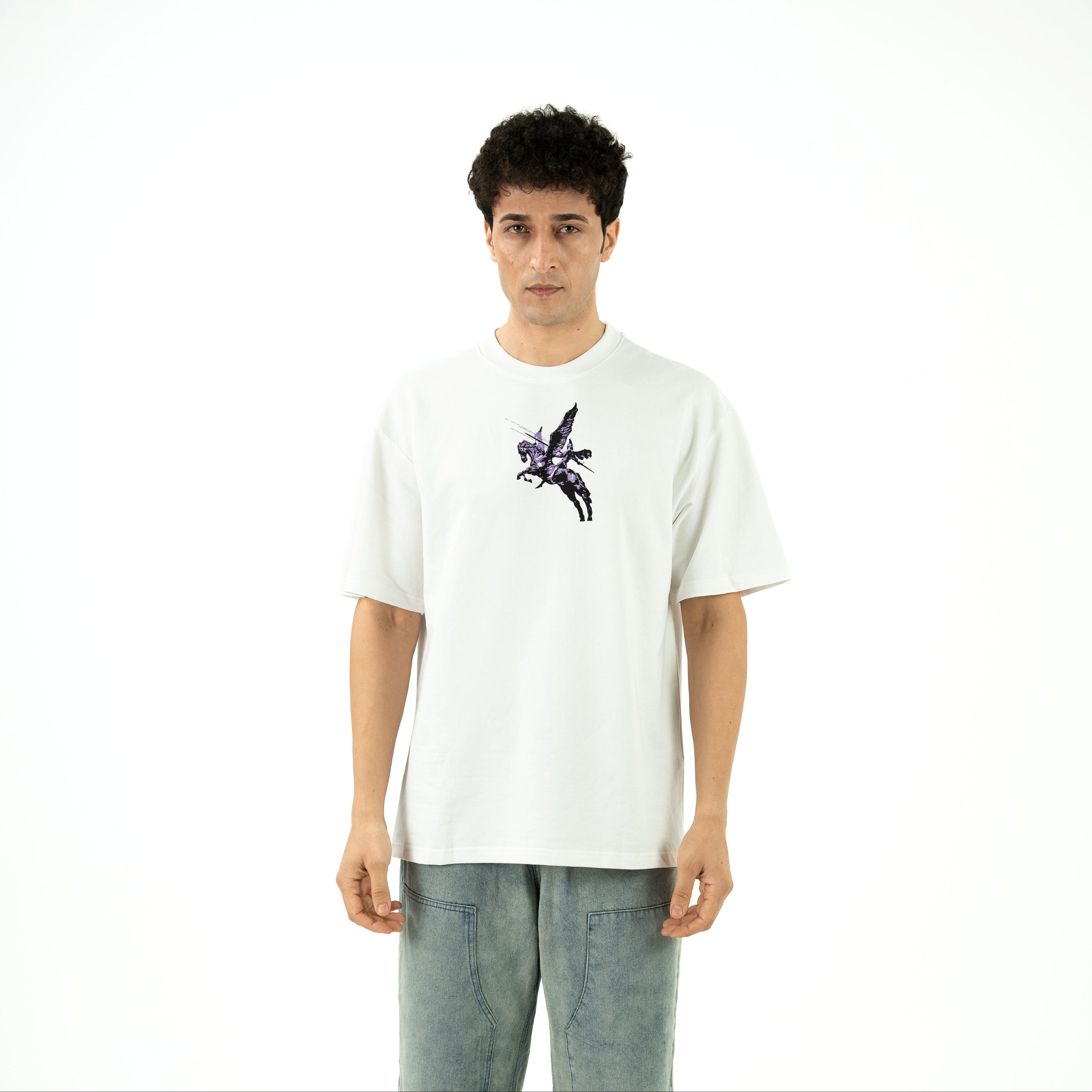 White Monarch Graphic T-Shirt